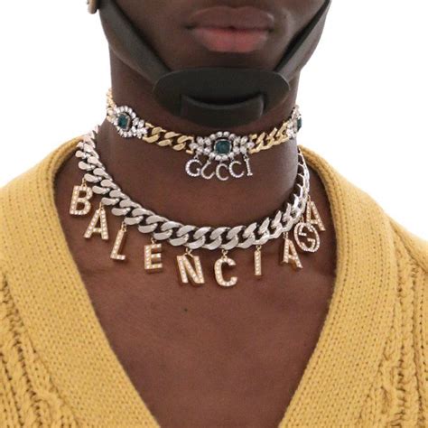 balenciaga gucci necklace|Gucci x Balenciaga.